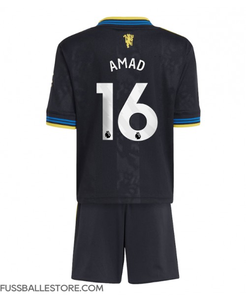 Günstige Manchester United Amad Diallo #16 3rd trikot Kinder 2025-26 Kurzarm (+ Kurze Hosen) Günstige Manchester United Amad Diallo #16 3rd trikot Kinder 2025-26 Kurzarm (+ Kurze Hosen)